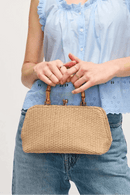 60124ST Lucy Straw Clutch/Crossbody Bag - MiMi Wholesale
