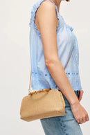 60124ST Lucy Straw Clutch/Crossbody Bag - MiMi Wholesale