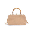 60124ST Lucy Straw Clutch/Crossbody Bag - MiMi Wholesale