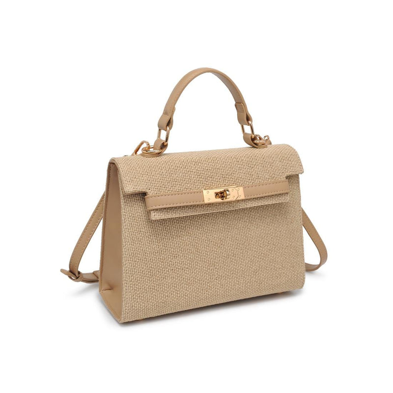 60270 Adeline Straw Satchel/Crossbody Bag - MiMi Wholesale