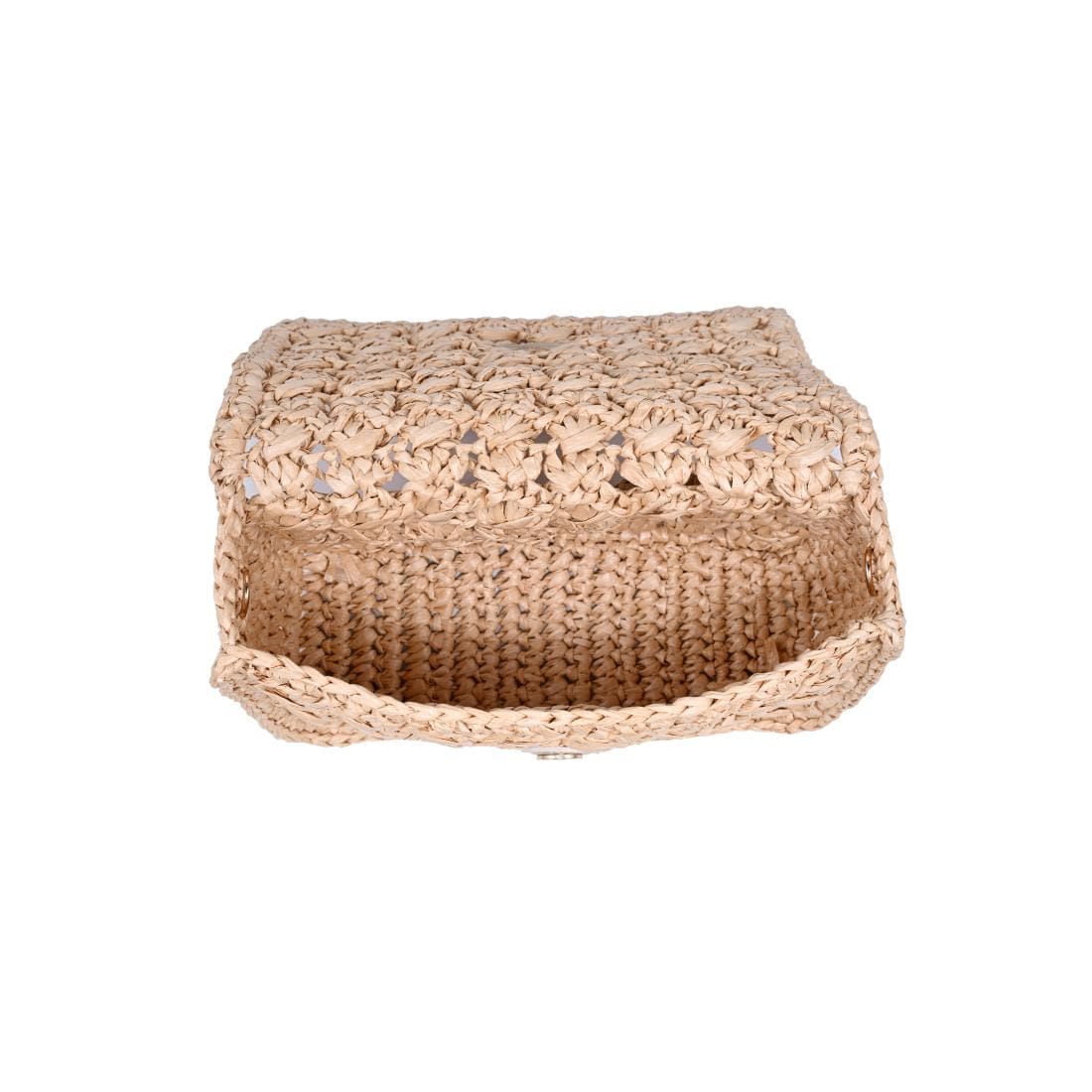 60363 Betty Straw Starfish Detail Crossbody Bag - MiMi Wholesale