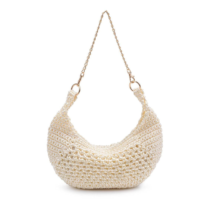 60402ML Soraya Straw Shoulder Bag - MiMi Wholesale