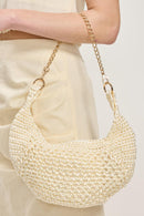 60402ML Soraya Straw Shoulder Bag - MiMi Wholesale