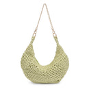 60402ML Soraya Straw Shoulder Bag - MiMi Wholesale