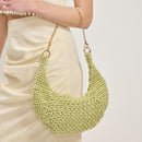 60402ML Soraya Straw Shoulder Bag - MiMi Wholesale
