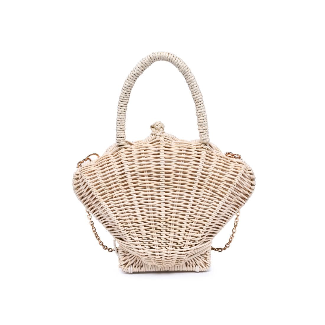 60428B Erica Straw Shell Crossbody/Clutch Bag - MiMi Wholesale