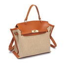 60473 Yoana Straw Satchel/Crossbody Bag - MiMi Wholesale