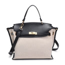 60473 Yoana Straw Satchel/Crossbody Bag - MiMi Wholesale