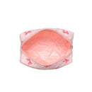 61028BOW Bow and Tell Cosmetic Travel Pouch - MiMi Wholesale