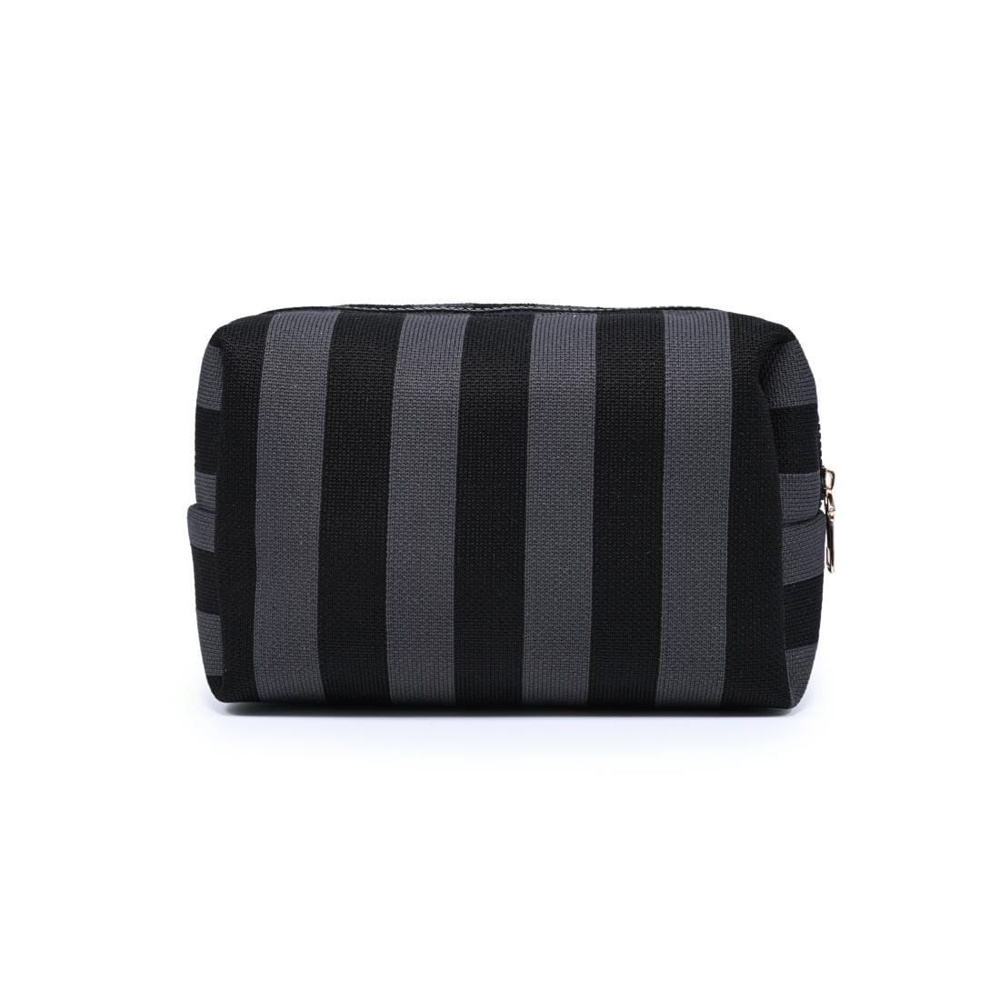 61028BS Essential Stripe Cosmetic Bag - MiMi Wholesale