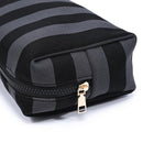 61028BS Essential Stripe Cosmetic Bag - MiMi Wholesale