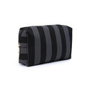 61028BS Essential Stripe Cosmetic Bag - MiMi Wholesale