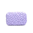 61028F Flora Pop Nylon Cosmetic Pouch - MiMi Wholesale