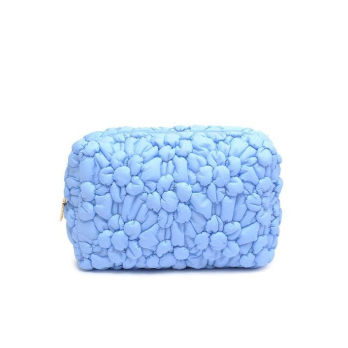 61028F Flora Pop Nylon Cosmetic Pouch - MiMi Wholesale