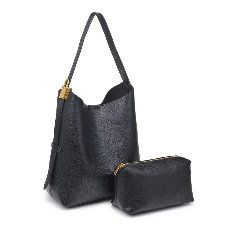 61286 Matty Hobo Tote 2 in 1 Bag With Pouch