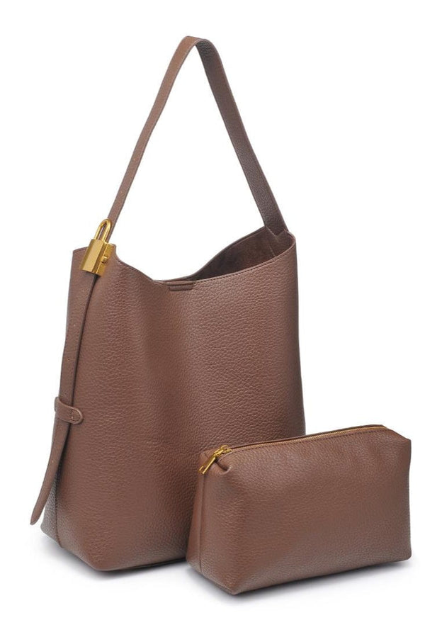 61286 Matty Hobo Tote 2 in 1 Bag With Pouch