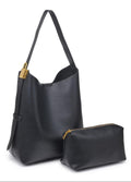 61286 Matty Hobo Tote 2 in 1 Bag With Pouch - MiMi Wholesale
