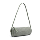 61305STML Mila Straw Cylinder Shoulder Bag - MiMi Wholesale