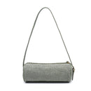 61305STML Mila Straw Cylinder Shoulder Bag - MiMi Wholesale