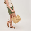 61324 Rue Straw Tote Bag - MiMi Wholesale