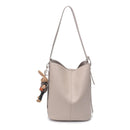 61350 Jessica Hobo Tote 2 in 1 Bag With Pouch - MiMi Wholesale