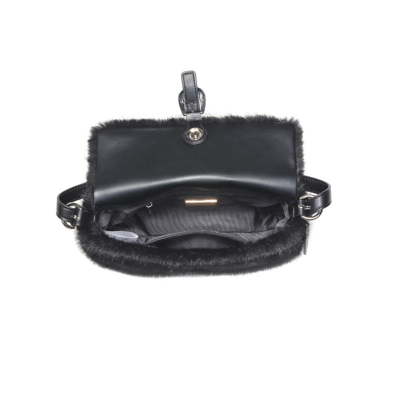 61647 Gloria Faux Fur Shoulder Bag - MiMi Wholesale