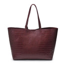 61673B Tiffany Croc Tote Bag - MiMi Wholesale