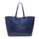 61673B Tiffany Croc Tote Bag - MiMi Wholesale