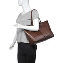 61673B Tiffany Croc Tote Bag - MiMi Wholesale