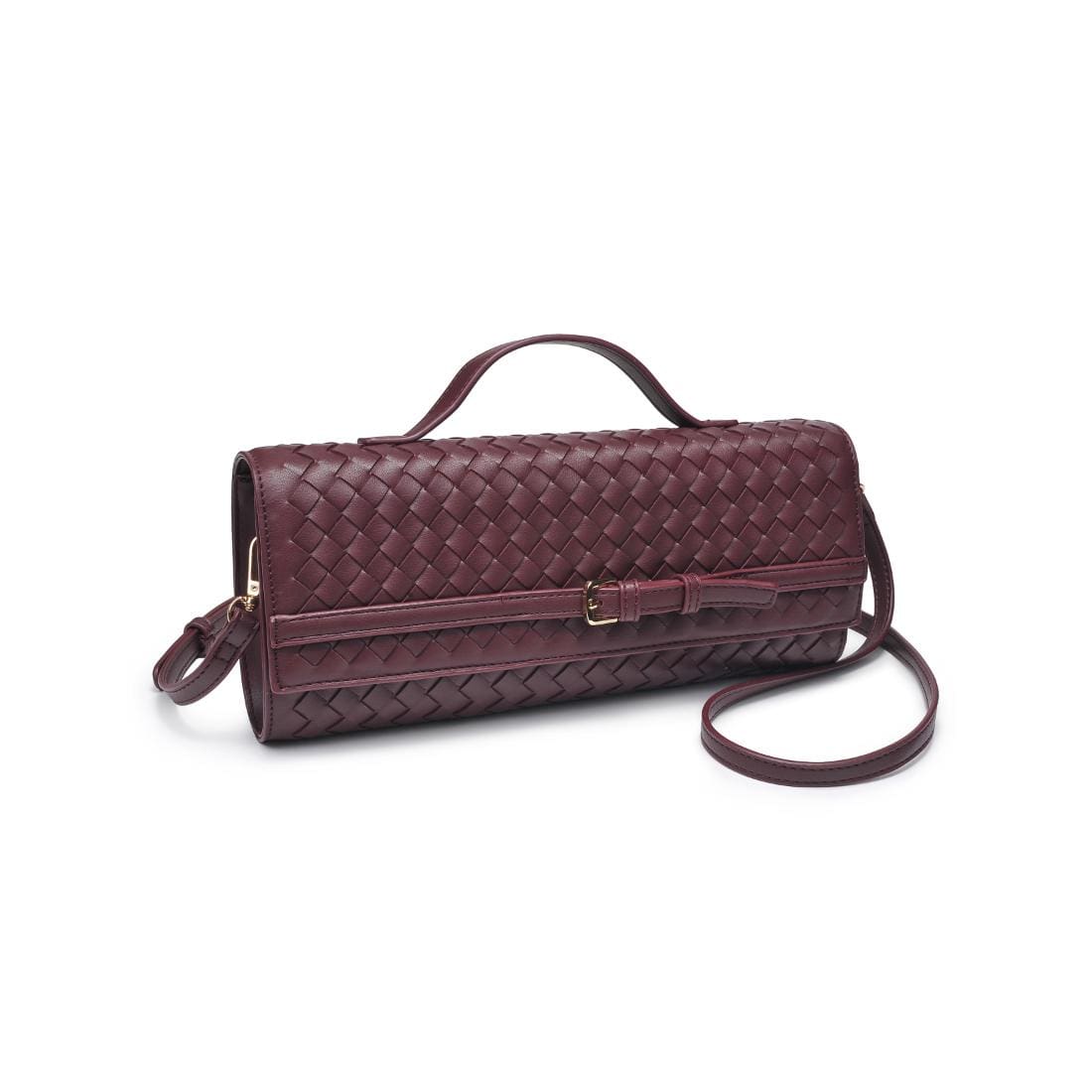 61688 Emerson Woven Clutch/Crossbody bag - MiMi Wholesale