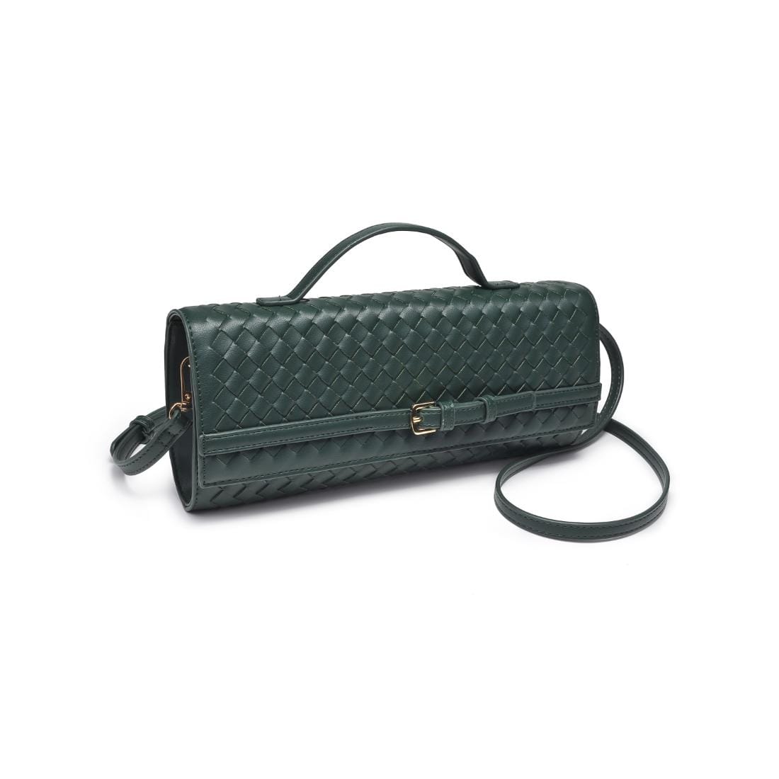 61688 Emerson Woven Clutch/Crossbody bag - MiMi Wholesale