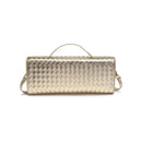 61688 Emerson Woven Clutch/Crossbody bag - MiMi Wholesale