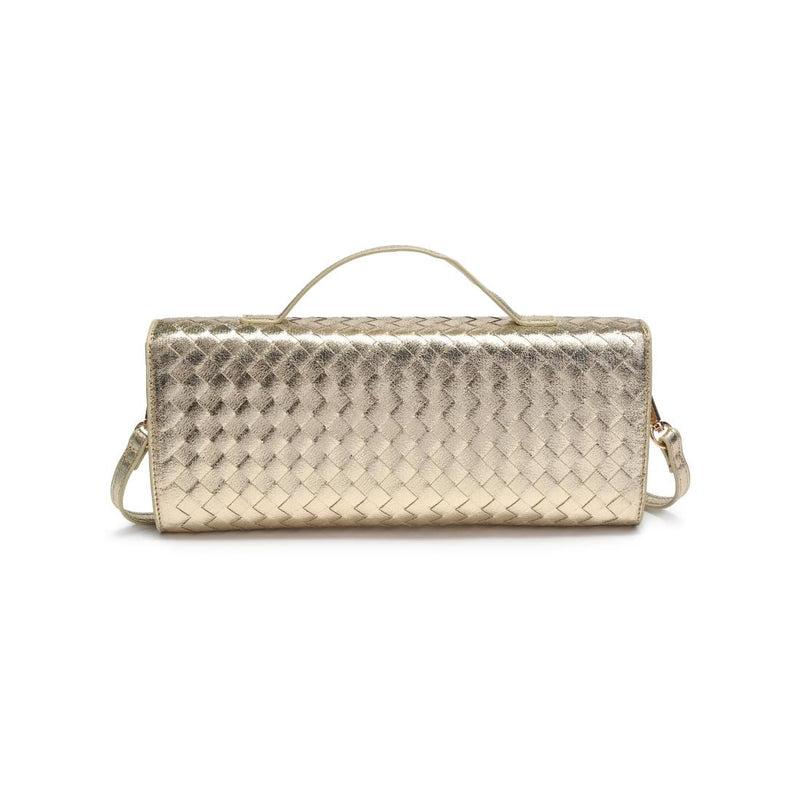 61688 Emerson Woven Clutch/Crossbody bag - MiMi Wholesale