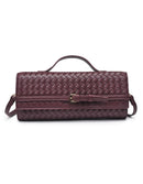 61688 Emerson Woven Clutch/Crossbody bag - MiMi Wholesale