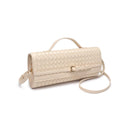 61688 Emerson Woven Clutch/Crossbody bag - MiMi Wholesale