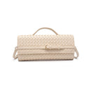 61688 Emerson Woven Clutch/Crossbody bag - MiMi Wholesale