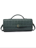 61688 Emerson Woven Clutch/Crossbody bag - MiMi Wholesale