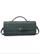 61688 Emerson Woven Clutch/Crossbody bag - MiMi Wholesale