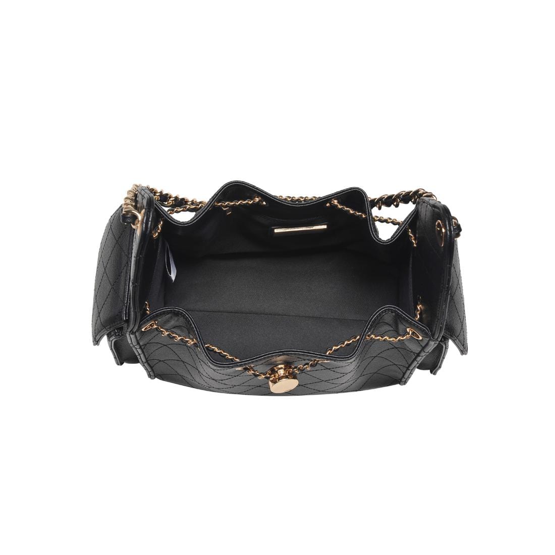 61740 Willow Hobo Bag With Chain Strap - MiMi Wholesale
