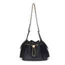61740 Willow Hobo Bag With Chain Strap - MiMi Wholesale