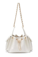 61740 Willow Hobo Bag With Chain Strap - MiMi Wholesale