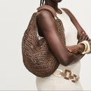 62249 Camden Crochet Hobo Bag - MiMi Wholesale
