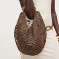 62249 Camden Crochet Hobo Bag - MiMi Wholesale