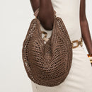 62249 Camden Crochet Hobo Bag - MiMi Wholesale