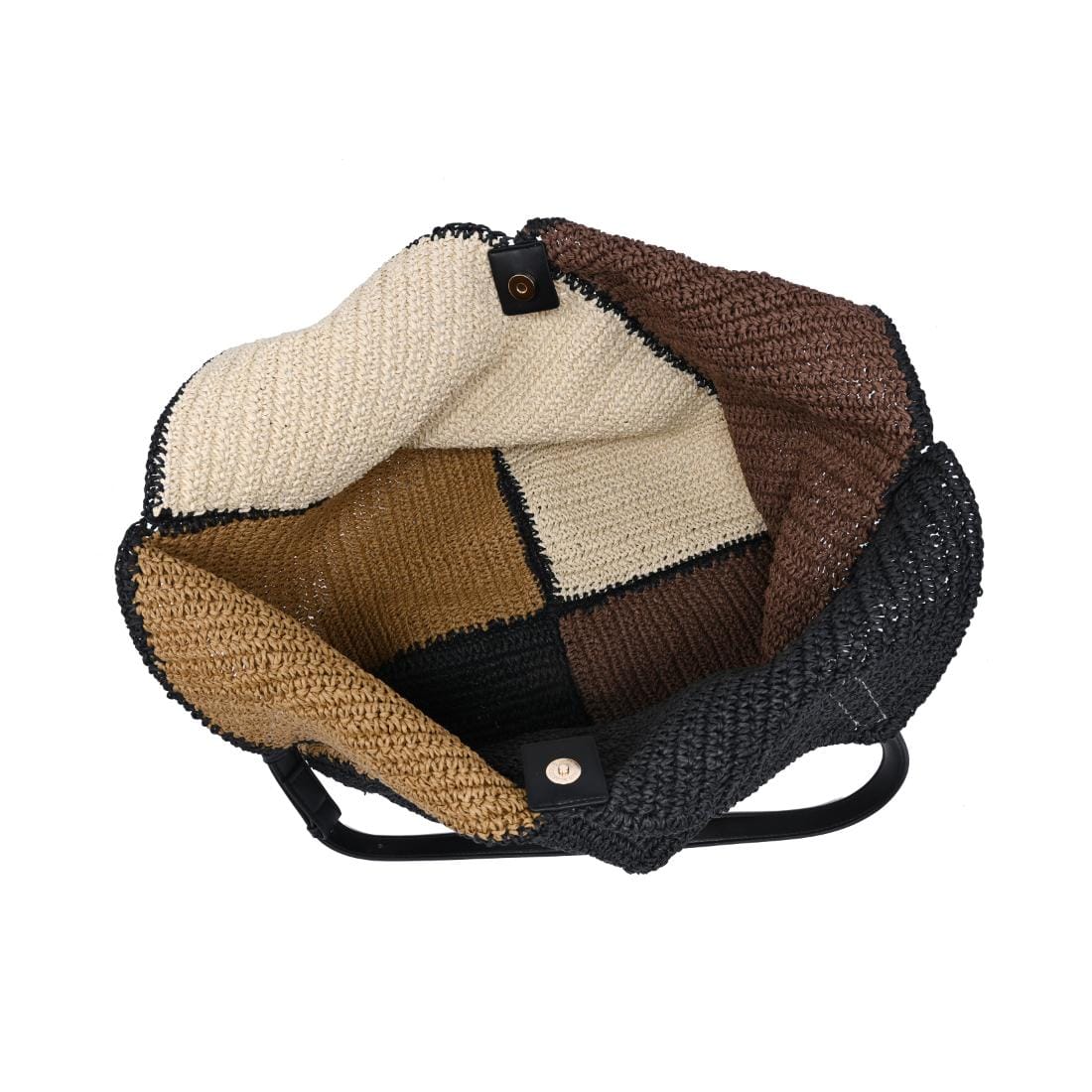 62521ML Ruthi Straw Slouchy Tote - MiMi Wholesale