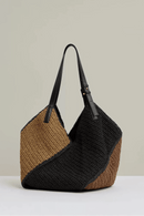 62521ML Ruthi Straw Slouchy Tote - MiMi Wholesale