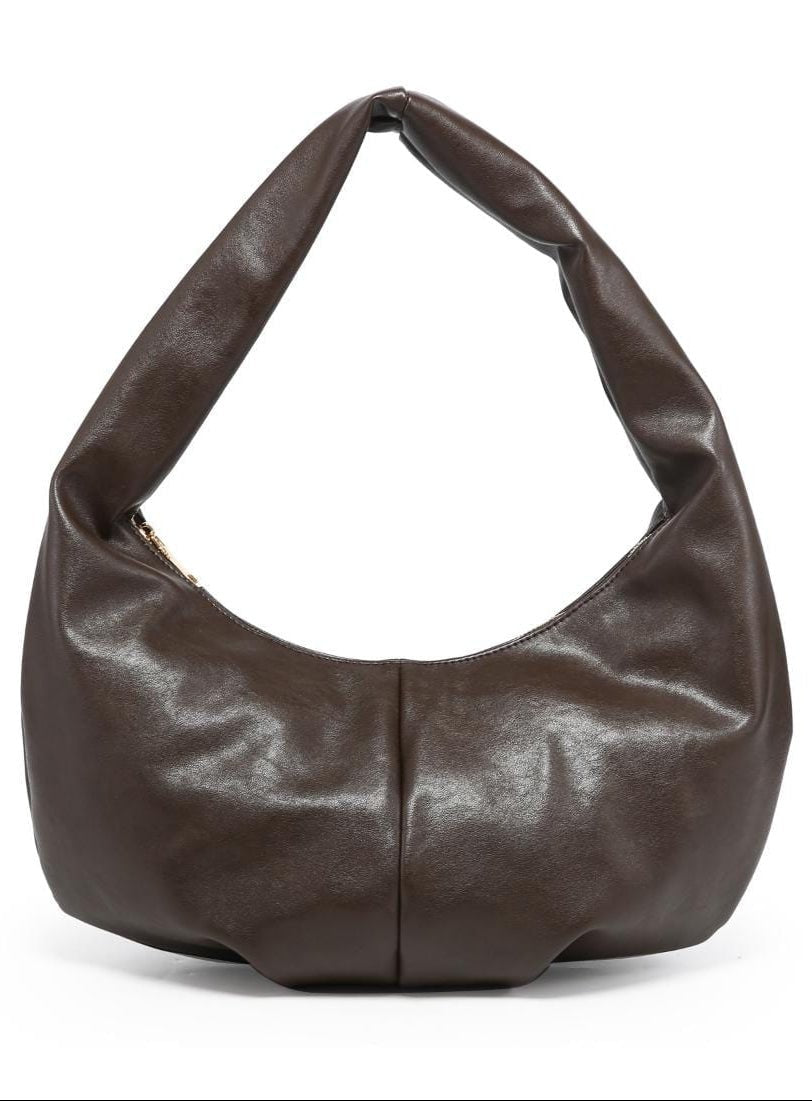63028 Sara Hobo Croissant Bag - MiMi Wholesale