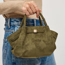 63032 Selena Faux Suede Mini Tote/Crossbody Bag - MiMi Wholesale