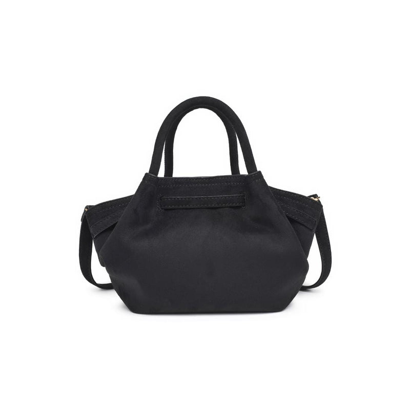 63032 Selena Faux Suede Mini Tote/Crossbody Bag - MiMi Wholesale