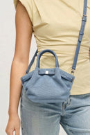 63032C Selena Denim Mini Crossbody Bag - MiMi Wholesale